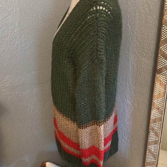 Gilded Intent | Collegiate Striped Cardigan - Picture 4 of 7